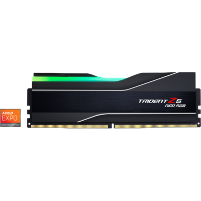 G.SKILL - Trident Z5 Neo RGB 16GB DDR5 6000MHz RAM (PC5-48000) F5-6000J3038F16GH1-TZ5NR - Black G.SKILL - Trident Z5 Neo RGB 16GB DDR5 6000MHz RAM (PC5-48000) F5-6000J3038F16GH1-TZ5NR - Black