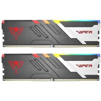 Patriot - Viper Venom RGB 32GB (2 x 16GB) 288-Pin PC RAM DDR5 6000 (PC5 48000) Desktop Memory Model PVVR532G600C36K - Black Patriot - Viper Venom RGB 32GB (2 x 16GB) 288-Pin PC RAM DDR5 6000 (PC5 48000) Desktop Memory Model PVVR532G600C36K - Black