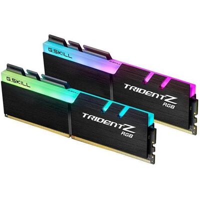 G.SKILL - TridentZ RGB Series 16GB (2 x 8GB) 288-Pin PC RAM DDR4 3200 (PC4 25600) Desktop Memory Model F4-3200C16D-16GTZR - Black G.SKILL - TridentZ RGB Series 16GB (2 x 8GB) 288-Pin PC RAM DDR4 3200 (PC4 25600) Desktop Memory Model F4-3200C16D-16GTZR - Black