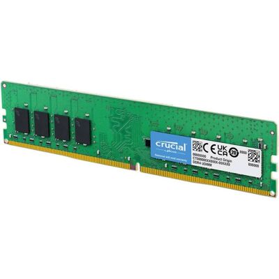 Crucial - CT16G4DFRA32A RAM 16GB DDR4 3200 MHz CL22 Desktop Memory - Black Crucial - CT16G4DFRA32A RAM 16GB DDR4 3200 MHz CL22 Desktop Memory - Black