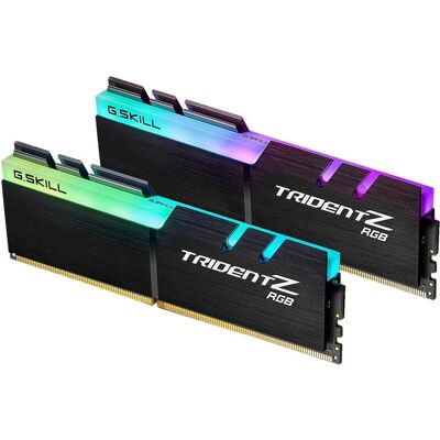 G.SKILL - TridentZ RGB 32GB DDR4 3600MHz RAM (2x16GB) F4-3600C16D-32GTZRC - Black G.SKILL - TridentZ RGB 32GB DDR4 3600MHz RAM (2x16GB) F4-3600C16D-32GTZRC - Black