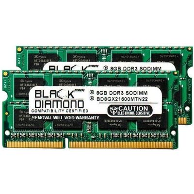 Black Diamond - memory 16gb (2 x 8gb) 204-pin ddr3 so-dimm ddr3 1600 (pc3 12800) n Black Diamond - memory 16gb (2 x 8gb) 204-pin ddr3 so-dimm ddr3 1600 (pc3 12800) n