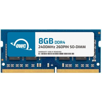 OWC - 8GB PC4-19200 DDR4 2400MHz 260pin SO-DIMM Memory Ram Upgrade Module Compatible with Select Mac Models OWC - 8GB PC4-19200 DDR4 2400MHz 260pin SO-DIMM Memory Ram Upgrade Module Compatible with Select Mac Models
