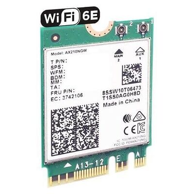 Intel - AX210.NGWG Wireless Adapter IEEE 802.11ax PCI Express Intel - AX210.NGWG Wireless Adapter IEEE 802.11ax PCI Express
