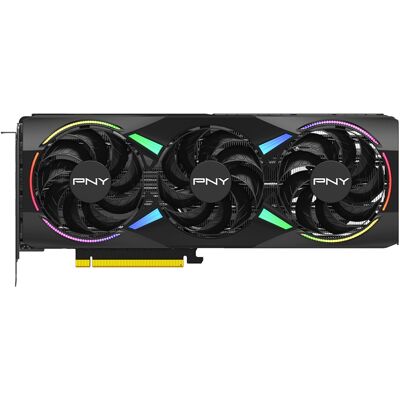 PNY - GeForce RTX 5070 12GB ARGB OC GDDR7 PCI Express 5.0 Graphics Card with Triple Fan - Black PNY - GeForce RTX 5070 12GB ARGB OC GDDR7 PCI Express 5.0 Graphics Card with Triple Fan - Black