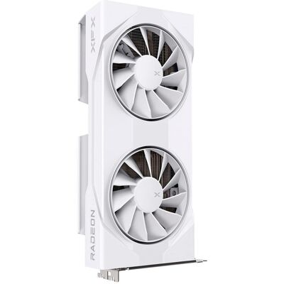 Pine XFX - Swift AMD Radeon RX 9060XT OC Gaming Edition 8GB GDDR6 PCI Express 5.0 Gaming Graphics Card - White Pine XFX - Swift AMD Radeon RX 9060XT OC Gaming Edition 8GB GDDR6 PCI Express 5.0 Gaming Graphics Card - White