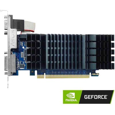 Asus - GeForce GT 730 2GB GDDR5 PCI Express 2.0 Low Profile Graphics Card GT730-SL-2GD5-BRK Asus - GeForce GT 730 2GB GDDR5 PCI Express 2.0 Low Profile Graphics Card GT730-SL-2GD5-BRK