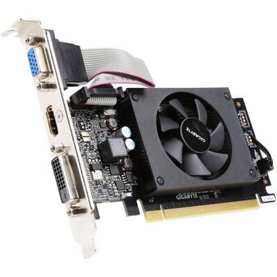 GIGABYTE - GeForce GT 710 2GB DDR3 PCI Express 2.0 Low Profile Graphics Card GV-N710D3-2GL REV2.0 GIGABYTE - GeForce GT 710 2GB DDR3 PCI Express 2.0 Low Profile Graphics Card GV-N710D3-2GL REV2.0