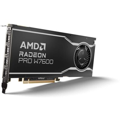 AMD - Radeon Pro W7600 100-300000077 8GB 128-bit GDDR6 PCI Express 4.0 x8 Graphics Card AMD - Radeon Pro W7600 100-300000077 8GB 128-bit GDDR6 PCI Express 4.0 x8 Graphics Card
