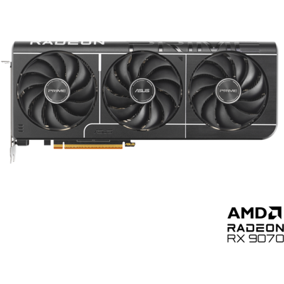 Asus - PRIME Radeon RX 907016GB 256-Bit GDDR6 PCI Express 5.0 RDNA 4 Graphics Card PRIME-RX9070-O16G Asus - PRIME Radeon RX 907016GB 256-Bit GDDR6 PCI Express 5.0 RDNA 4 Graphics Card PRIME-RX9070-O16G