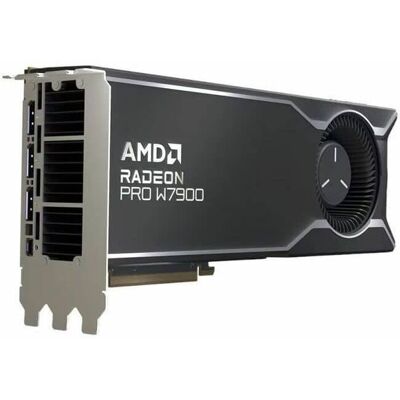 AMD - Radeon Pro W7900 Graphic Card - 48 GB GDDR6 - Full-height - 384 bit Bus Width - PCI Express 4.0 x16 - DisplayPort AMD - Radeon Pro W7900 Graphic Card - 48 GB GDDR6 - Full-height - 384 bit Bus Width - PCI Express 4.0 x16 - DisplayPort