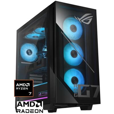 Asus - Gaming Desktop PC GM700TZ-NS776 AMD Ryzen 7 9800X3D 32GB DDR5 1TB NVMe SSD AMD Radeon RX 9070 XT Windows 11 Home - Black Asus - Gaming Desktop PC GM700TZ-NS776 AMD Ryzen 7 9800X3D 32GB DDR5 1TB NVMe SSD AMD Radeon RX 9070 XT Windows 11 Home - Black