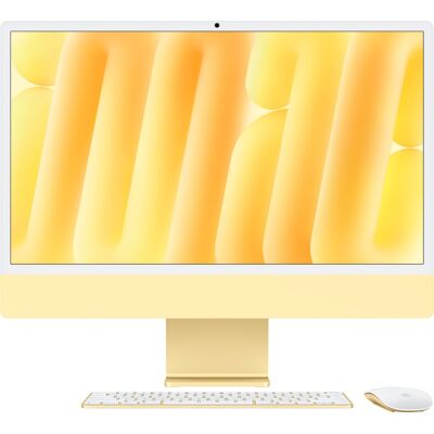 - iMac 24-inch All-in-One - M4 chip - Built for Apple Intelligence - 10 Core CPU - 10 Core GPU - 16GB Memory - 256GB SSD - Yellow - iMac 24-inch All-in-One - M4 chip - Built for Apple Intelligence - 10 Core CPU - 10 Core GPU - 16GB Memory - 256GB SSD - Yellow