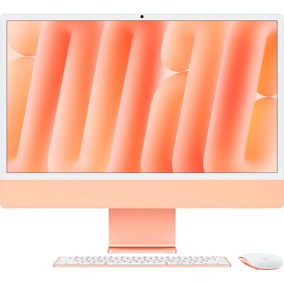 - iMac 24-inch All-in-One - M4 chip - Built for Apple Intelligence - 10 Core CPU - 10 Core GPU - 16GB Memory - 256GB SSD - Orange - iMac 24-inch All-in-One - M4 chip - Built for Apple Intelligence - 10 Core CPU - 10 Core GPU - 16GB Memory - 256GB SSD - Orange