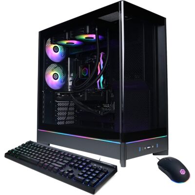 CyberPowerPC - Gaming Desktop - AMD Ryzen 7 9700X - AMD Radeon RX 9060 XT 16GB - 32GB DDR5 - 2TB PCIe 4.0 SSD - Black CyberPowerPC - Gaming Desktop - AMD Ryzen 7 9700X - AMD Radeon RX 9060 XT 16GB - 32GB DDR5 - 2TB PCIe 4.0 SSD - Black