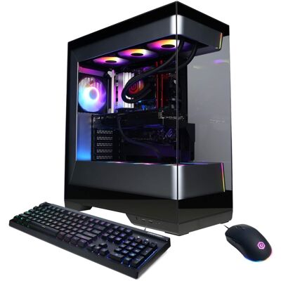 CyberPowerPC - Gaming Desktop - Intel Core Ultra 7 270K Plus 2026 - NVIDIA GeForce RTX 5080 16GB - 32GB DDR5 Memory - 2TB SSD Storage - Black CyberPowerPC - Gaming Desktop - Intel Core Ultra 7 270K Plus 2026 - NVIDIA GeForce RTX 5080 16GB - 32GB DDR5 Memory - 2TB SSD Storage - Black