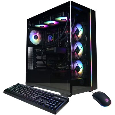 CyberPowerPC - Gaming Desktop - AMD Ryzen 7 9800X3D - NVIDIA GeForce RTX 5070 12GB - 32GB DDR5 - 2TB PCIe 4.0 SSD - Black CyberPowerPC - Gaming Desktop - AMD Ryzen 7 9800X3D - NVIDIA GeForce RTX 5070 12GB - 32GB DDR5 - 2TB PCIe 4.0 SSD - Black