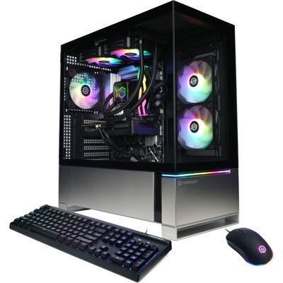 CyberPowerPC - Gaming Desktop - Intel Core Ultra 7 265KF - AMD Radeon RX 9070 XT 16GB - 32GB DDR5 - 2TB PCIe 4.0 SSD - Black CyberPowerPC - Gaming Desktop - Intel Core Ultra 7 265KF - AMD Radeon RX 9070 XT 16GB - 32GB DDR5 - 2TB PCIe 4.0 SSD - Black