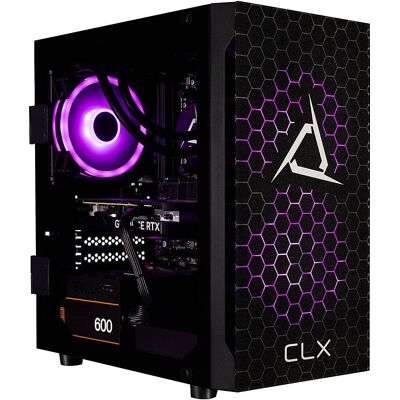 CLX - SET Gaming Desktop - AMD Ryzen 7 7700X - 32GB DDR5 4800 Memory - GeForce RTX 4060 - 1TB NVMe M.2 SSD + 2TB HDD - Black CLX - SET Gaming Desktop - AMD Ryzen 7 7700X - 32GB DDR5 4800 Memory - GeForce RTX 4060 - 1TB NVMe M.2 SSD + 2TB HDD - Black