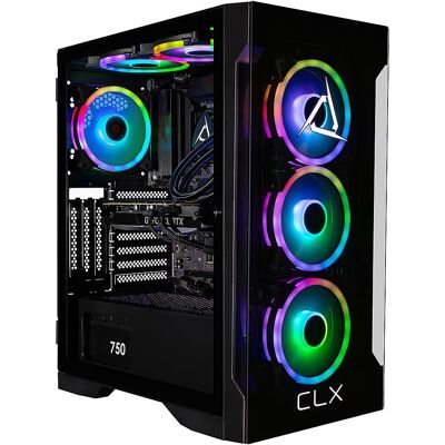 CLX - SET Gaming Desktop - Intel Core i9 14900KF - 32GB DDR5 5600 Memory - GeForce RTX 4070 SUPER - 1TB NVMe M.2 SSD + 4TB HDD - Black CLX - SET Gaming Desktop - Intel Core i9 14900KF - 32GB DDR5 5600 Memory - GeForce RTX 4070 SUPER - 1TB NVMe M.2 SSD + 4TB HDD - Black