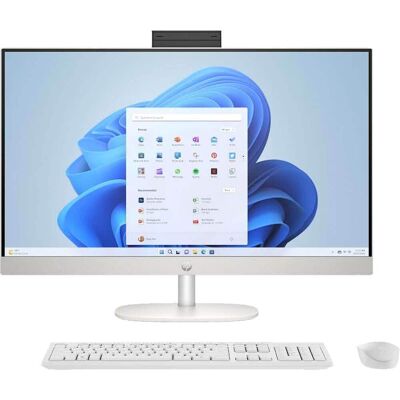 HP - 27 inch Touchscreen All-in-One Desktop - Intel Core i5-1335U - Intel UHD Graphics - 16GB/512GB SSD - Windows 11 Home - White HP - 27 inch Touchscreen All-in-One Desktop - Intel Core i5-1335U - Intel UHD Graphics - 16GB/512GB SSD - Windows 11 Home - White