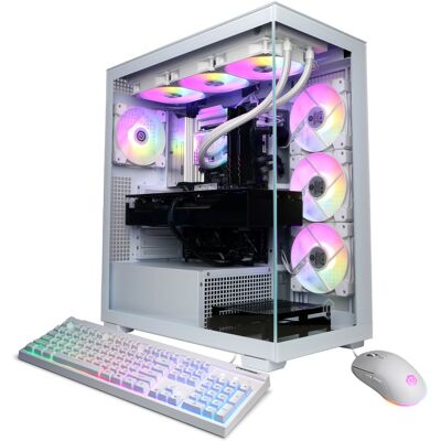 CyberPowerPC - Gaming Desktop - Intel Core Ultra 9 285K 2024 - NVIDIA GeForce RTX 5080 16GB - 32GB DDR5 Memory - 2TB SSD Storage CyberPowerPC - Gaming Desktop - Intel Core Ultra 9 285K 2024 - NVIDIA GeForce RTX 5080 16GB - 32GB DDR5 Memory - 2TB SSD Storage