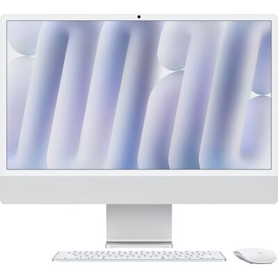 - iMac 24-inch All-in-One - M4 chip - Built for Apple Intelligence - 16GB Memory - 256GB SSD - Nano-texture glass - Silver - iMac 24-inch All-in-One - M4 chip - Built for Apple Intelligence - 16GB Memory - 256GB SSD - Nano-texture glass - Silver
