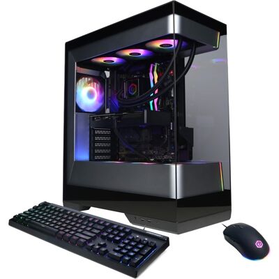 CyberPowerPC - Gaming Desktop - AMD Ryzen 9 9900X - NVIDIA GeForce RTX 5070 12GB - 32GB DDR5 - 2TB PCIe 4.0 SSD - Black CyberPowerPC - Gaming Desktop - AMD Ryzen 9 9900X - NVIDIA GeForce RTX 5070 12GB - 32GB DDR5 - 2TB PCIe 4.0 SSD - Black