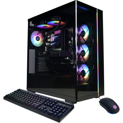 CyberPowerPC - Gaming Desktop - Intel Core Ultra 7 265F - NVIDIA GeForce RTX 5060 Ti 16GB - 32GB DDR5 - 2TB PCIe 4 SSD - Black CyberPowerPC - Gaming Desktop - Intel Core Ultra 7 265F - NVIDIA GeForce RTX 5060 Ti 16GB - 32GB DDR5 - 2TB PCIe 4 SSD - Black