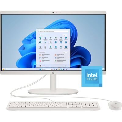 HP - 21.5" All-in-One - Intel Processor N100 2023 - 8GB Memory - 128GB UFS - Cashmere White HP - 21.5" All-in-One - Intel Processor N100 2023 - 8GB Memory - 128GB UFS - Cashmere White