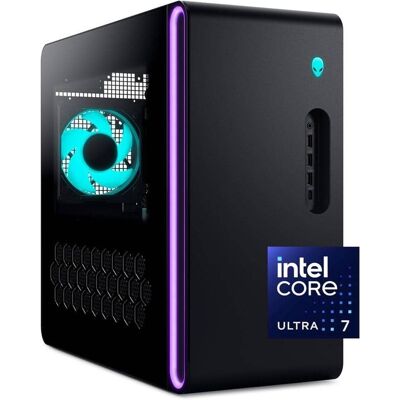 Dell - Alienware Aurora ACT1250 - Intel Ultra 7 265KF, RTX 5060Ti, 16GB DDR5, 1TB SSD, 500W PSU, Win 11 - Black Dell - Alienware Aurora ACT1250 - Intel Ultra 7 265KF, RTX 5060Ti, 16GB DDR5, 1TB SSD, 500W PSU, Win 11 - Black