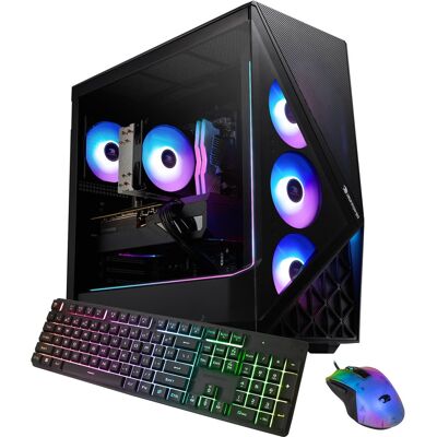 iBUYPOWER - Slate Gaming Desktop PC - Intel Core i7 14700F, NVIDIA GeForce RTX 5060 8GB, 32GB DDR5 RGB,1TB NVMe - Black iBUYPOWER - Slate Gaming Desktop PC - Intel Core i7 14700F, NVIDIA GeForce RTX 5060 8GB, 32GB DDR5 RGB,1TB NVMe - Black
