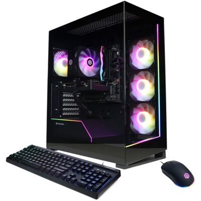CyberPowerPC - Gaming Desktop - Intel Core Ultra 225F - NVIDIA GeForce RTX 5060 Ti 8GB - 16GB DDR5 - 2TB PCIe 4.0 SSD - Black CyberPowerPC - Gaming Desktop - Intel Core Ultra 225F - NVIDIA GeForce RTX 5060 Ti 8GB - 16GB DDR5 - 2TB PCIe 4.0 SSD - Black