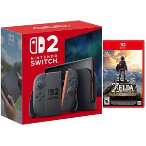Switch 2 Console with Legend of Zelda Breath of the Wild Bundle - Nintendo Switch 2 Switch 2 Console with Legend of Zelda Breath of the Wild Bundle - Nintendo Switch 2
