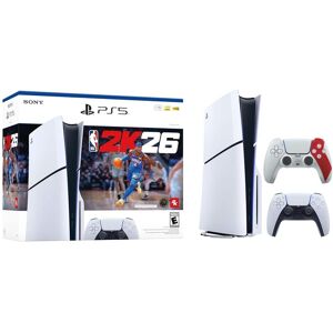 Sony PlayStation 5 NBA26 Disc Console Slim w/DualSense Controller God of War 20th - PlayStation 5 Sony PlayStation 5 NBA26 Disc Console Slim w/DualSense Controller God of War 20th - PlayStation 5
