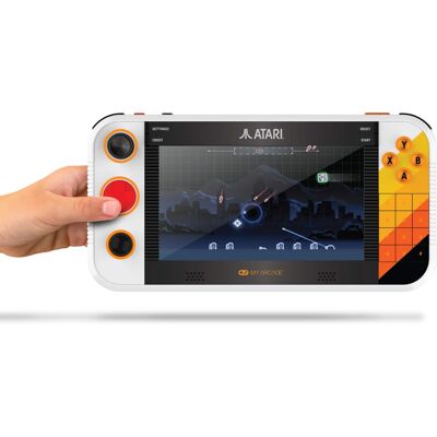 My Arcade Atari Gamestation Go Portable Handheld Gaming System Rechargable My Arcade Atari Gamestation Go Portable Handheld Gaming System Rechargable