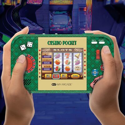 My Arcade Casino Pocket Portable Handheld Gaming System My Arcade Casino Pocket Portable Handheld Gaming System
