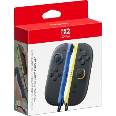 Nintendo - Joy-Con 2 (L)/(R) Blue / Light Yellow - Black Nintendo - Joy-Con 2 (L)/(R) Blue / Light Yellow - Black