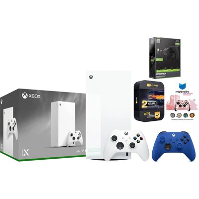 Microsoft XBOX Series X 1TB Digital Console with Extra Controller, Battery Pack, MightySkins Code and 2 Year Warranty Microsoft XBOX Series X 1TB Digital Console with Extra Controller, Battery Pack, MightySkins Code and 2 Year Warranty