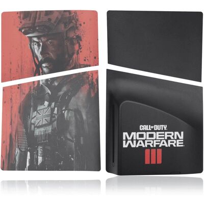 MobileSentrix - Call of Duty: Modern Warfare III - PlayStation 5 Slim Disc Edition PS5 Compatible Console Faceplate Covers - Black/Red MobileSentrix - Call of Duty: Modern Warfare III - PlayStation 5 Slim Disc Edition PS5 Compatible Console Faceplate Covers - Black/Red