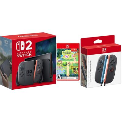 Nintendo Switch 2 Console with Pokemon Pokopia and Extra Joy-Cons Bundle Nintendo Switch 2 Console with Pokemon Pokopia and Extra Joy-Cons Bundle