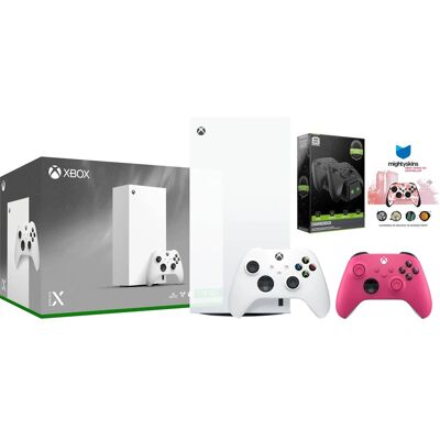 Microsoft Xbox Series X 1TB Digital Console with Extra Controller, Charge Dock and MightySkins Code Bundle Microsoft Xbox Series X 1TB Digital Console with Extra Controller, Charge Dock and MightySkins Code Bundle