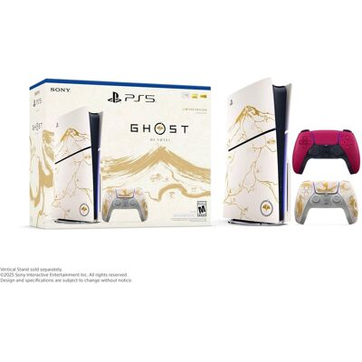 Sony PS5 Console Ghost of Yōtei LimitedEdition Bundle DualSense Controller Cosmic Red Sony PS5 Console Ghost of Yōtei LimitedEdition Bundle DualSense Controller Cosmic Red