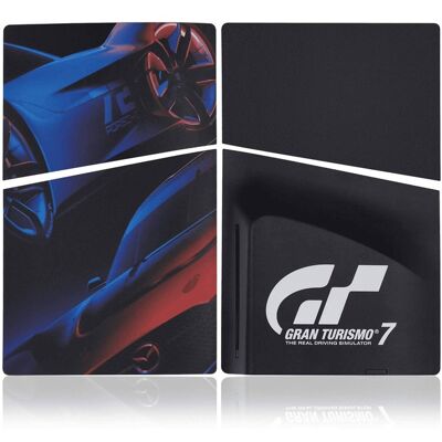 MobileSentrix - Gran Turismo 7 - PlayStation 5 Slim Disc Edition PS5 Compatible Console Faceplate Covers - Black MobileSentrix - Gran Turismo 7 - PlayStation 5 Slim Disc Edition PS5 Compatible Console Faceplate Covers - Black