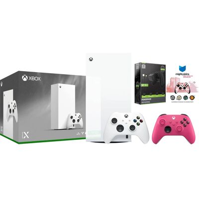 Microsoft Xbox Series X 1TB Digital Console with Extra Controller, Battery Pack and MightySkins Code Bundle Microsoft Xbox Series X 1TB Digital Console with Extra Controller, Battery Pack and MightySkins Code Bundle