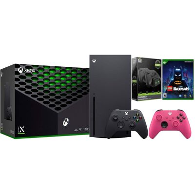 Microsoft Xbox Series X 1TB Disc Console with Extra Controller and Charge Dock Bundle Microsoft Xbox Series X 1TB Disc Console with Extra Controller and Charge Dock Bundle
