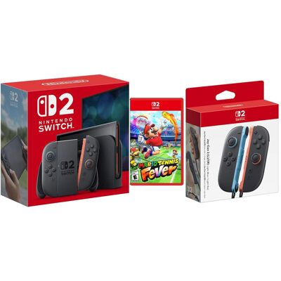 Nintendo Switch 2 Console with Mario Tennis Fever and Extra Joy-Cons Bundle Nintendo Switch 2 Console with Mario Tennis Fever and Extra Joy-Cons Bundle