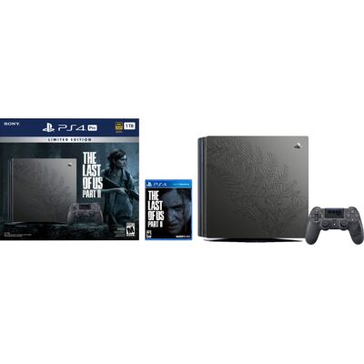 Sony PlayStation 4 Pro 1TB Limited Edition The Last of Us Part ll Console Bundle Sony PlayStation 4 Pro 1TB Limited Edition The Last of Us Part ll Console Bundle