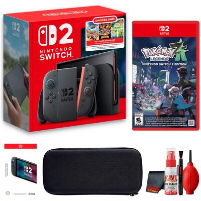 Nintendo Switch 2 Choose Your Game Bundle Console + Pokémon Legends: Z-A + More Nintendo Switch 2 Choose Your Game Bundle Console + Pokémon Legends: Z-A + More