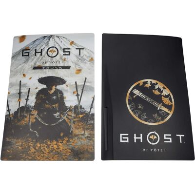 MobileSentrix - Ghost of Yotei - PlayStation 5 PS5 Compatible Console Faceplate Covers (1000/1100/1200) - Black MobileSentrix - Ghost of Yotei - PlayStation 5 PS5 Compatible Console Faceplate Covers (1000/1100/1200) - Black